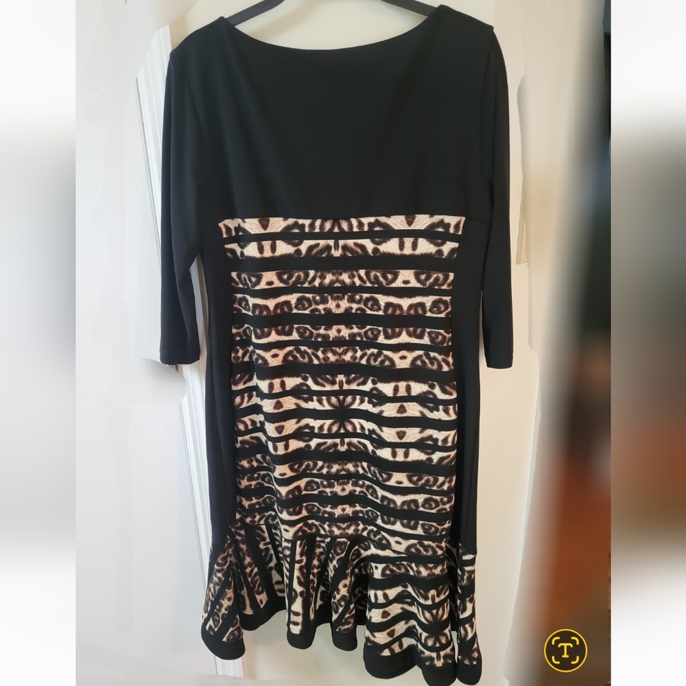 Joseph Ribkoff Leopard Print Dress - Picture 3 of 11
